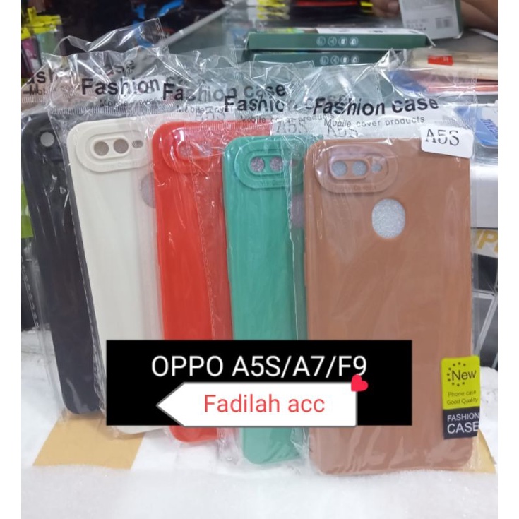 cesing selicon makaron pero OPO f9 A7 A12 a5s pelingdung belakng hp camera jelly