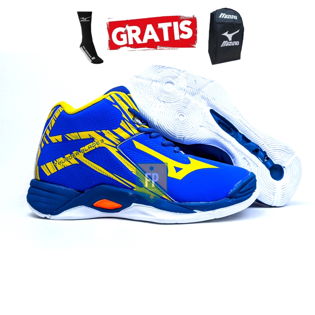 SEPATU VOLI MIZUNO THUNDERBLADE 3 VOLLY BALL SEPATU VOLI MIZUNO WANITA TERBARU /SEPATU VOLLY MIZUNO