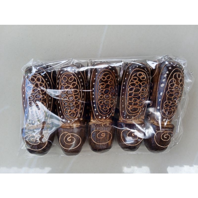 Key Chain Gantungan Kunci Mr Penis Etnik Unik Handmade Asli Bali-Abstrak
