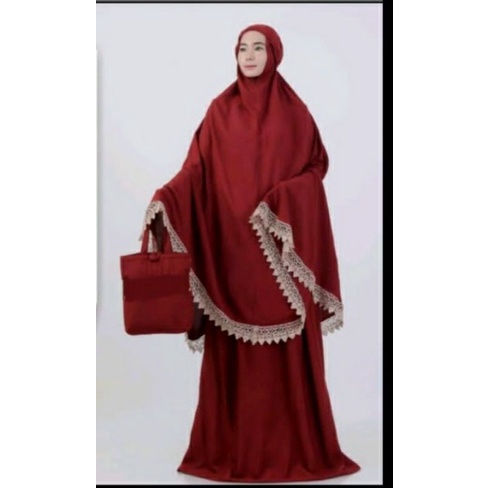 MUKENA RENDA RAYON PREMIUM