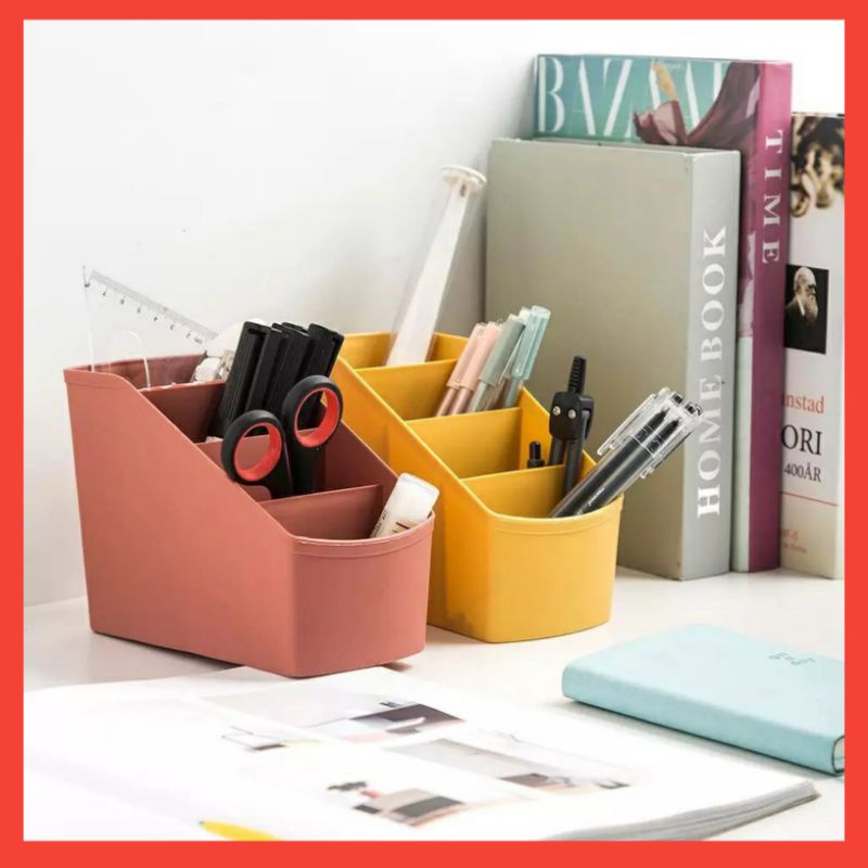 

Kotak ATK / Kotak Penyimpanan Alat Tulis Pena Pensil / Rak Meja Kantor / Rak Tempat Alat Tulis / Rak Organizer