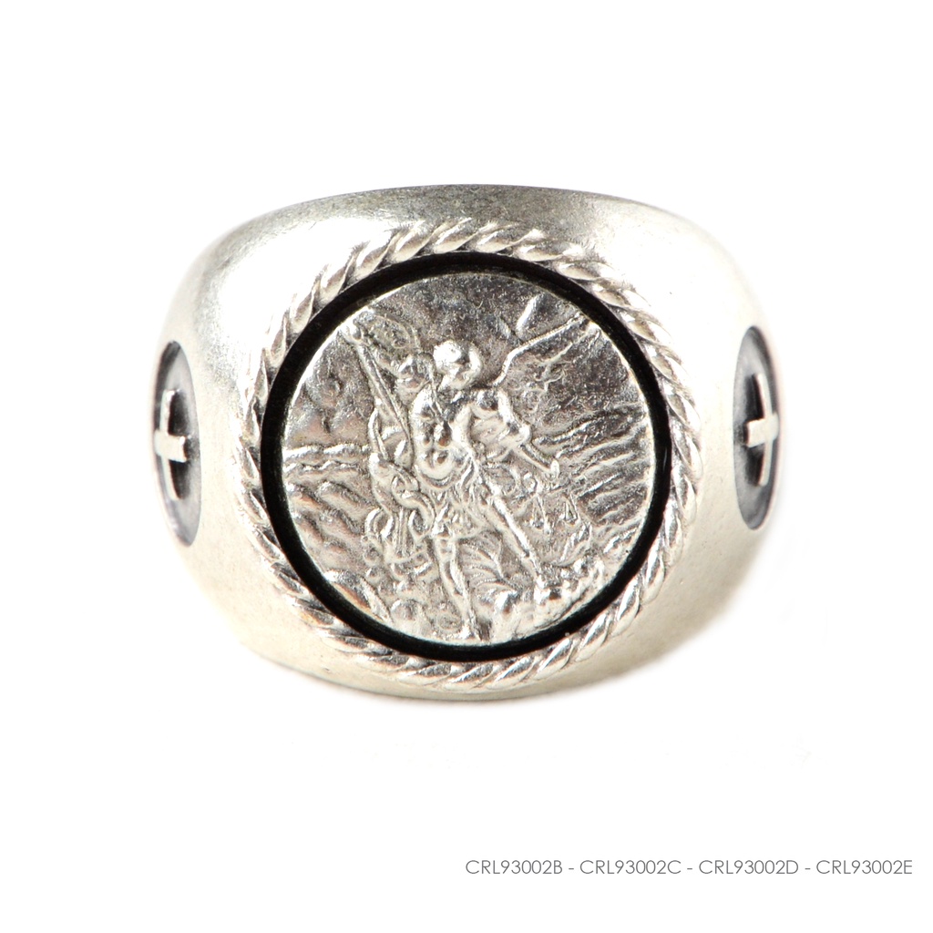 Cincin Gambar St Michael  Rohani Katolik