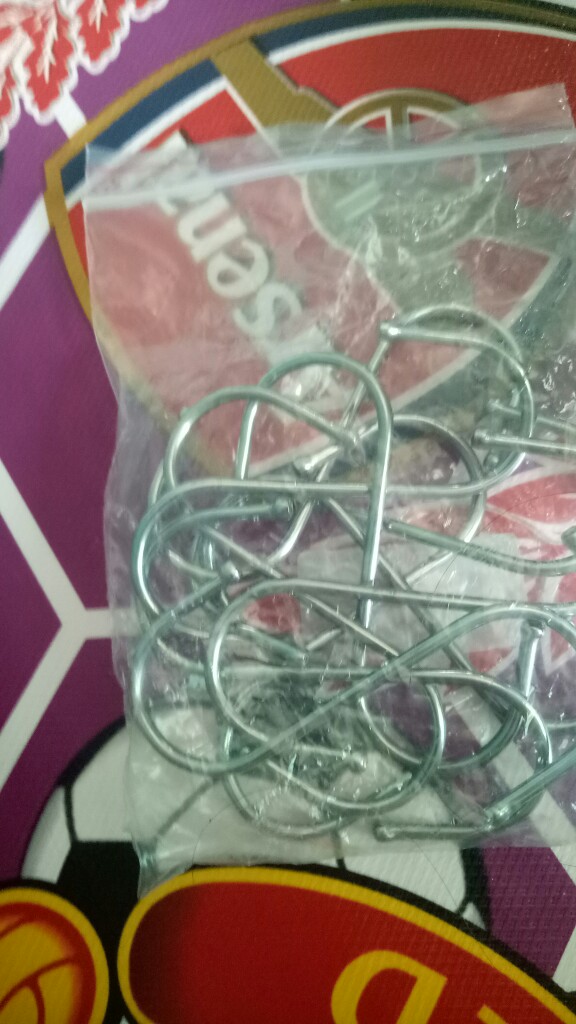 Gantungan Serbaguna Bentuk S Di Lemari, Dapur, Kamar Mandi, Dsb