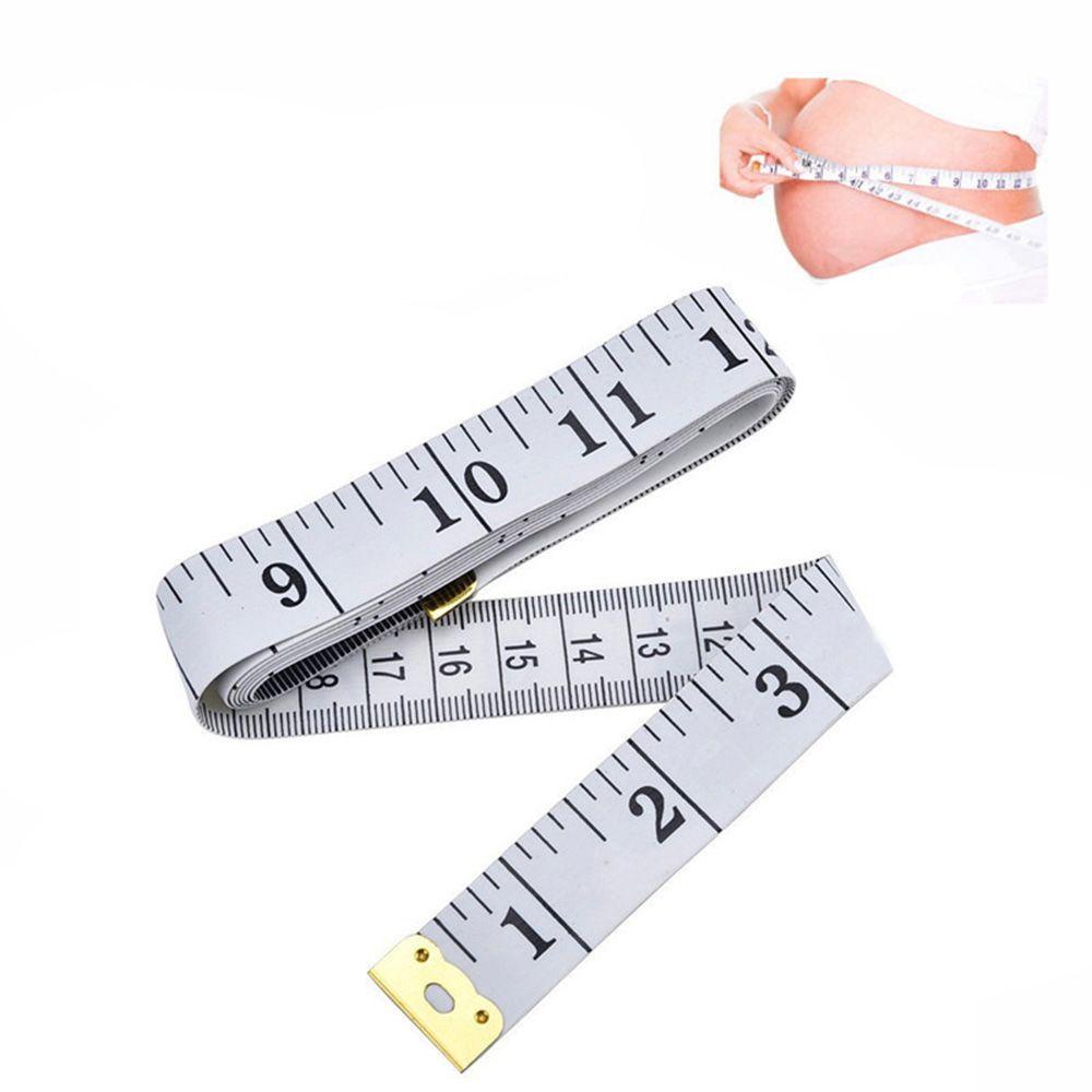 [Elegan] Tape Ruler Portable Craft Jahit Baju Penggaris Lembut Untuk Pinggang Dada Kaki Ukur Penggaris