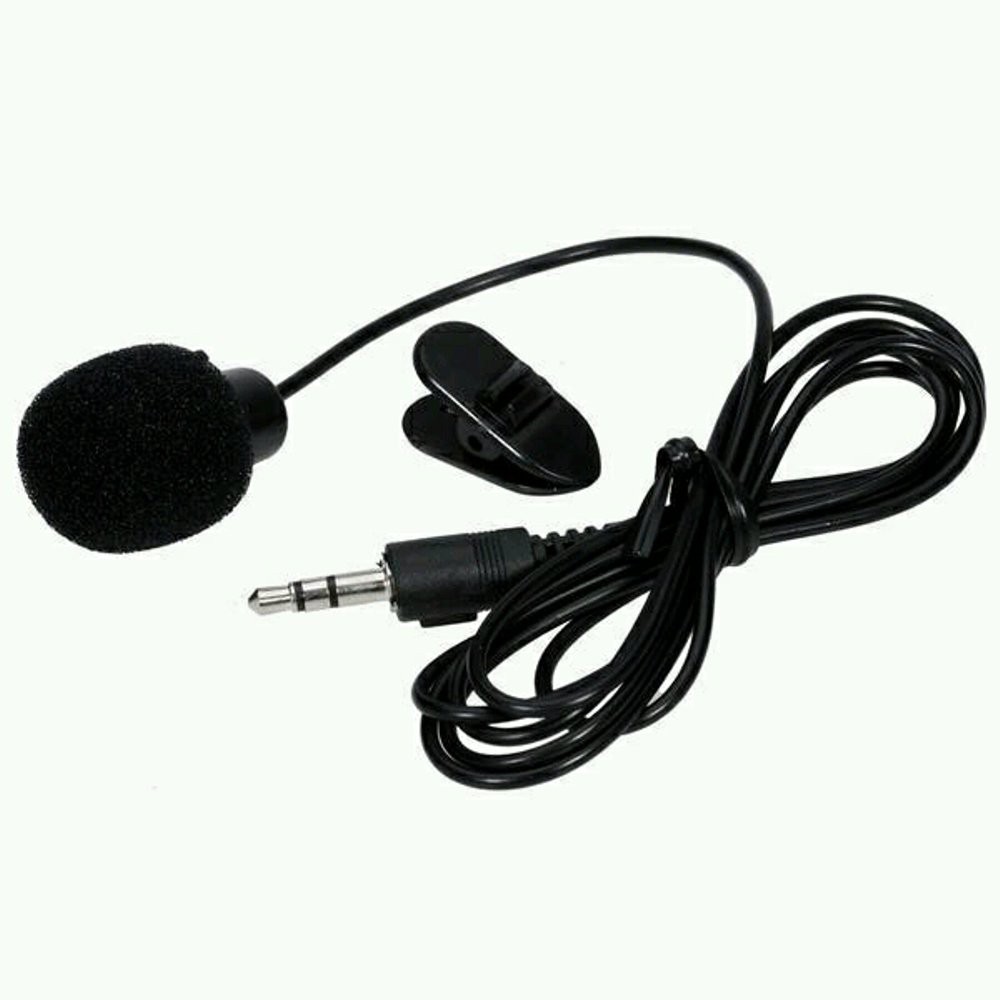 Microphone 3 5mm Clip On for Smartphone Laptop Notebook Tablet PC Asus Lenovo Samsung Oppo Nokia In