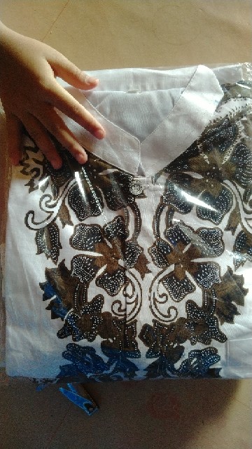 Batik Solo Modern Set Sarung Celana Dan Koko Kembang Gunungan