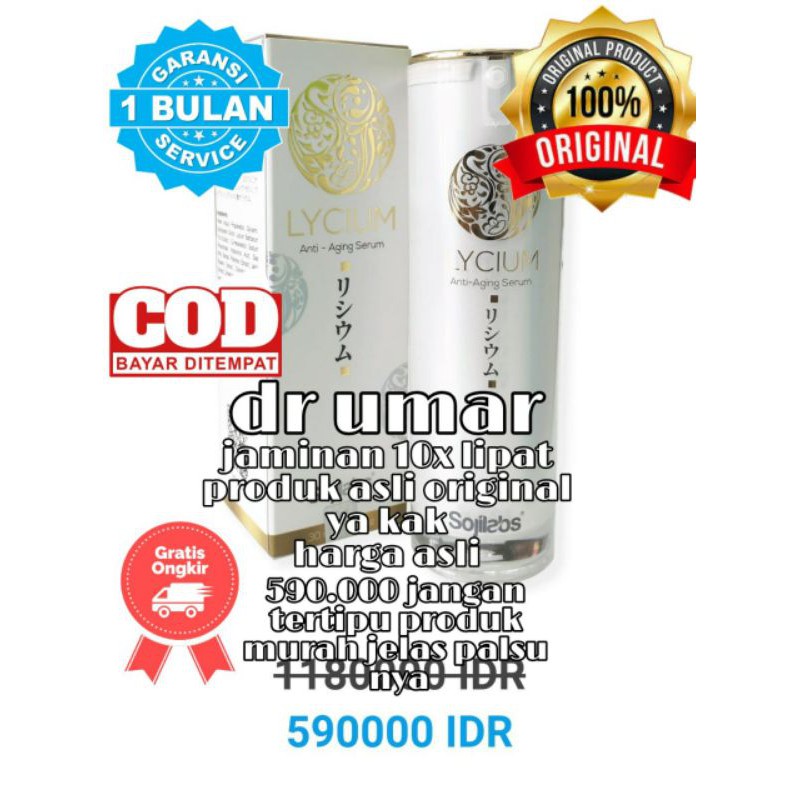 LYCIUM SERUM ANTI AGING ASLI ORIGINAL