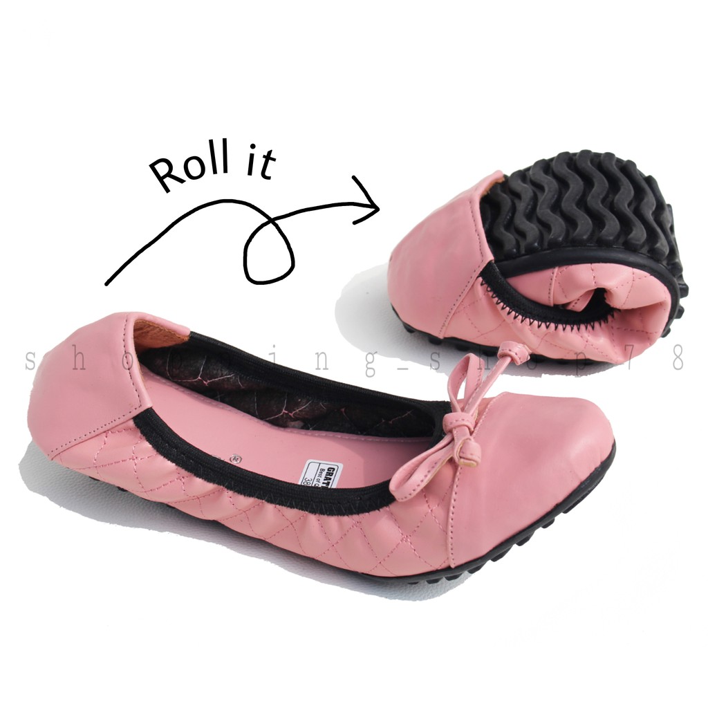 Sepatu Wanita Flat Shoes Balet Gratica DR 36