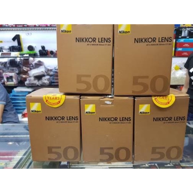 Lensa NIKON AF-S 50mm F1.8G