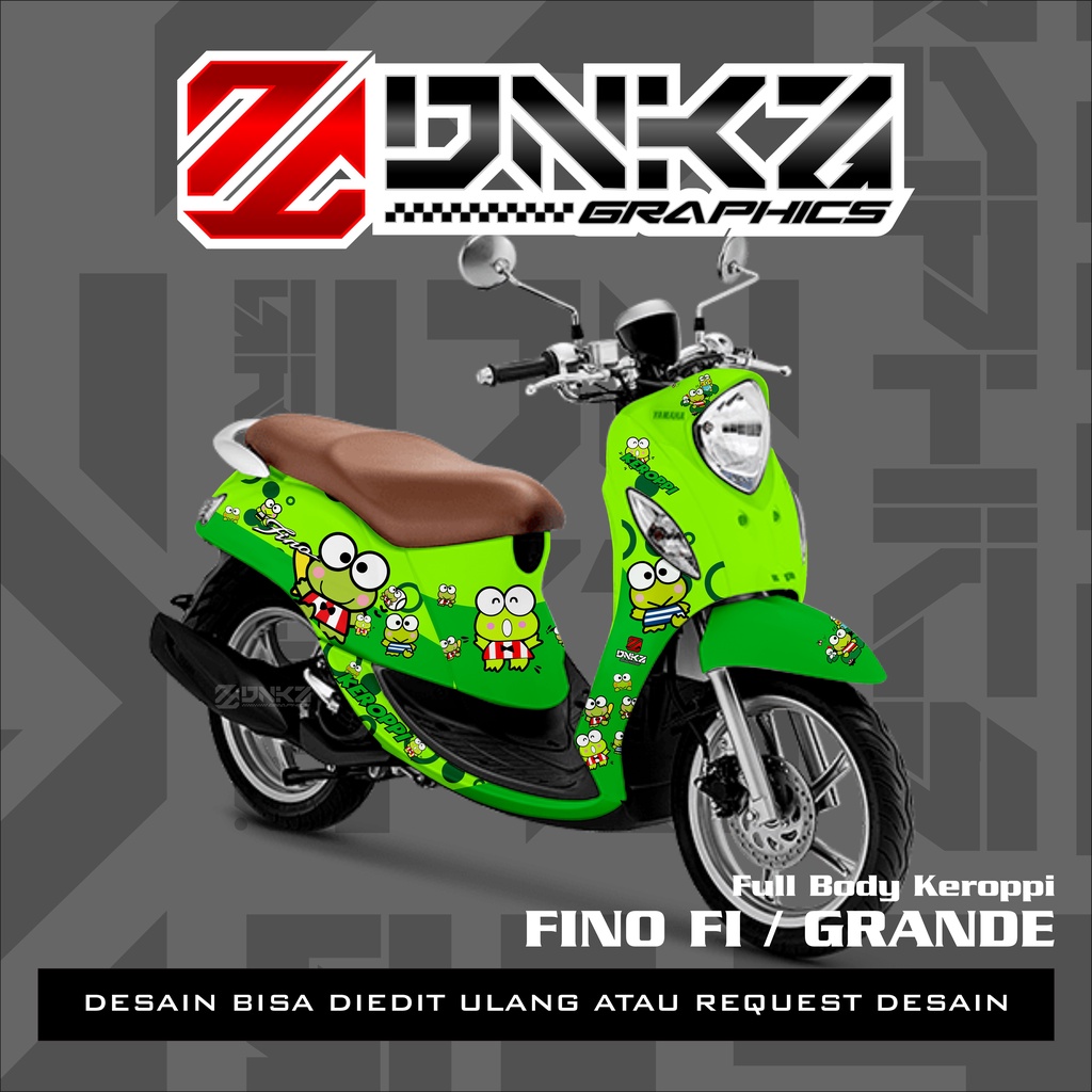 Stiker Fino Decal Full Body Fino Premium Keroppi Kolk DNKZ