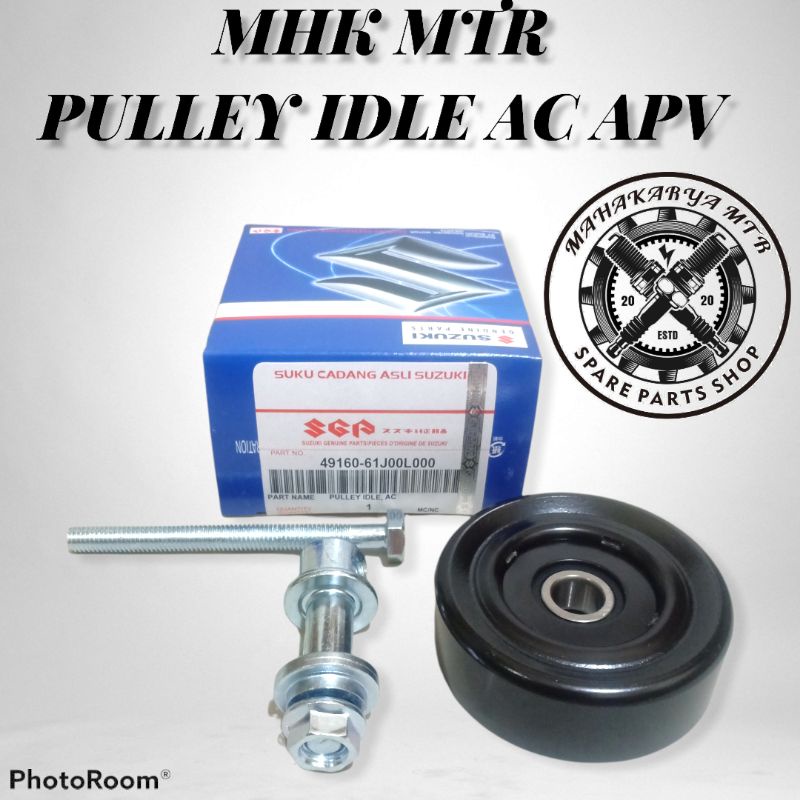 Pulley puli stelan ac tensioner apv