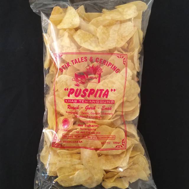 

Nycyta Home Keripik Talas Puspita 500Gr