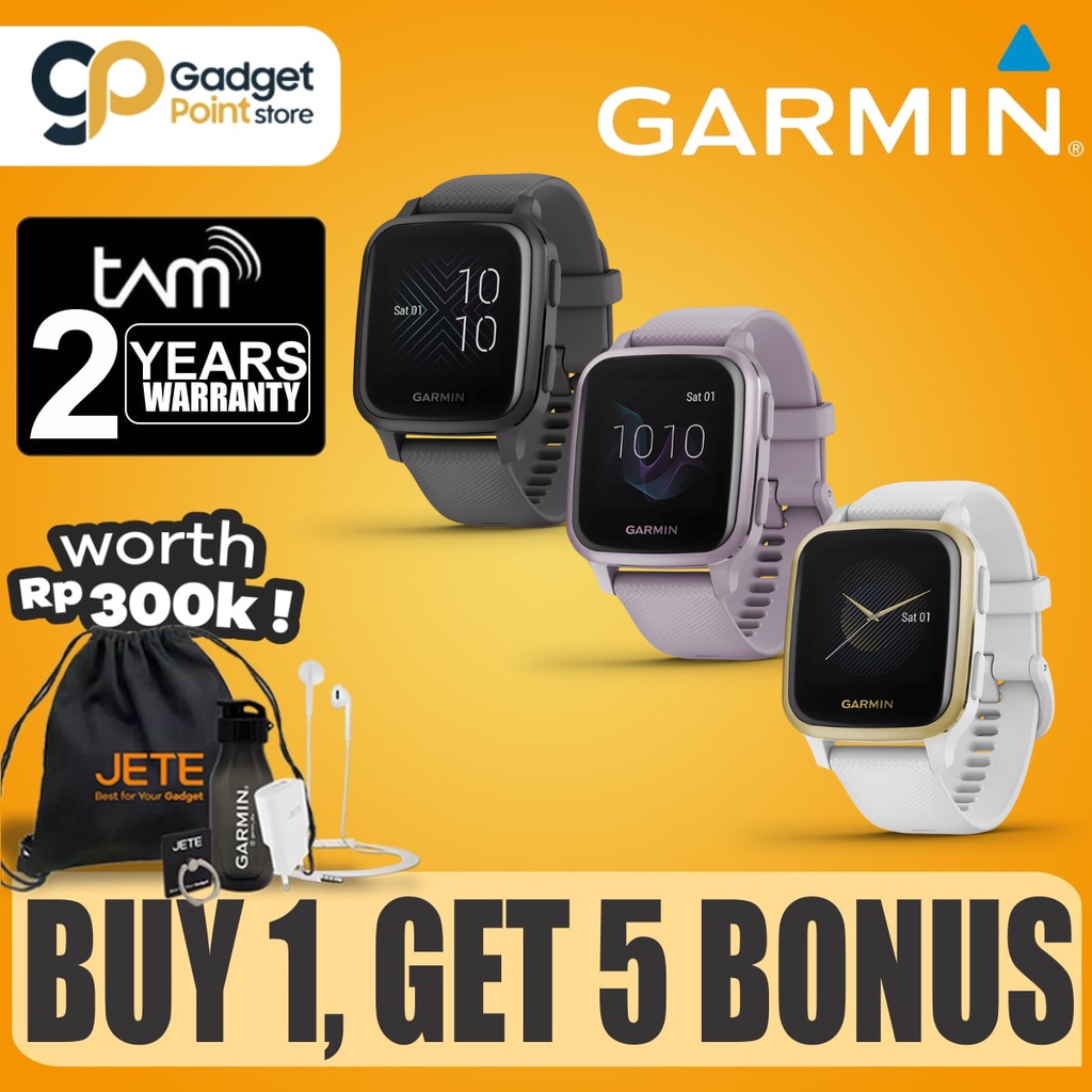 Smart Watch | Sport Watch Garmin Venu SQ Non Music - Garansi Resmi TAM 2 Tahun