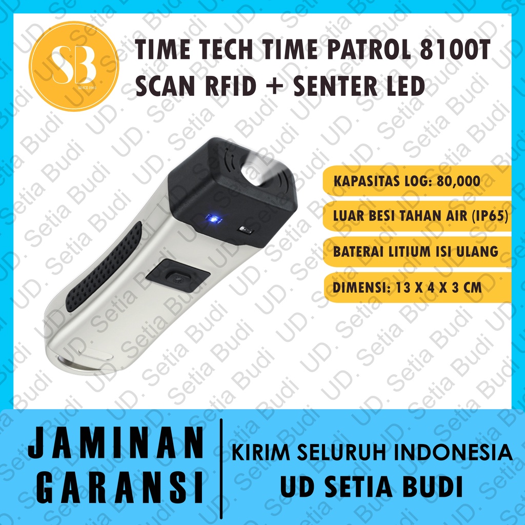 Sistem Patroli Time Tech TimePatrol 8100T Patrol System 8100 T