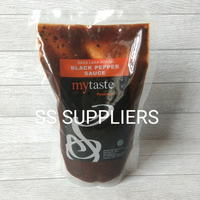 

SAUS-DRESSING- SAUS LADA HITAM BLACKPEPPER SAUCE MY TASTE 500 GR BEST SELLER! -SAUS-DRESSING.