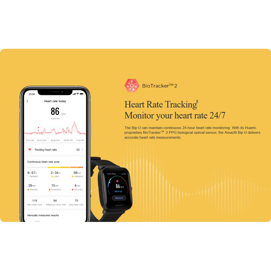 Amazfit Bip U Series Smartwatch Sport - Garansi Resmi