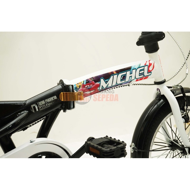Sepeda Lipat New Phonicia 16 inch 1s Import Termurah folding bike murah berkualitas anak dewasa COD-6
