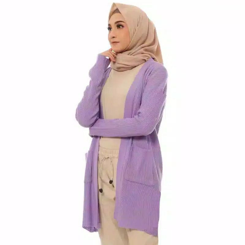 DISCON!!CARDIGAN RAJUT WANITA /LONG CARDIGAn BELLE /CardIgan Oversize /Cardigan Outer wanita /discon-3