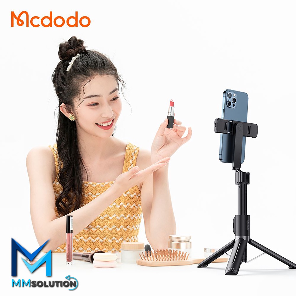 MCDODO Tongsis Tongkat Stick Selfie Tripod Remote Bluetooth Wireles