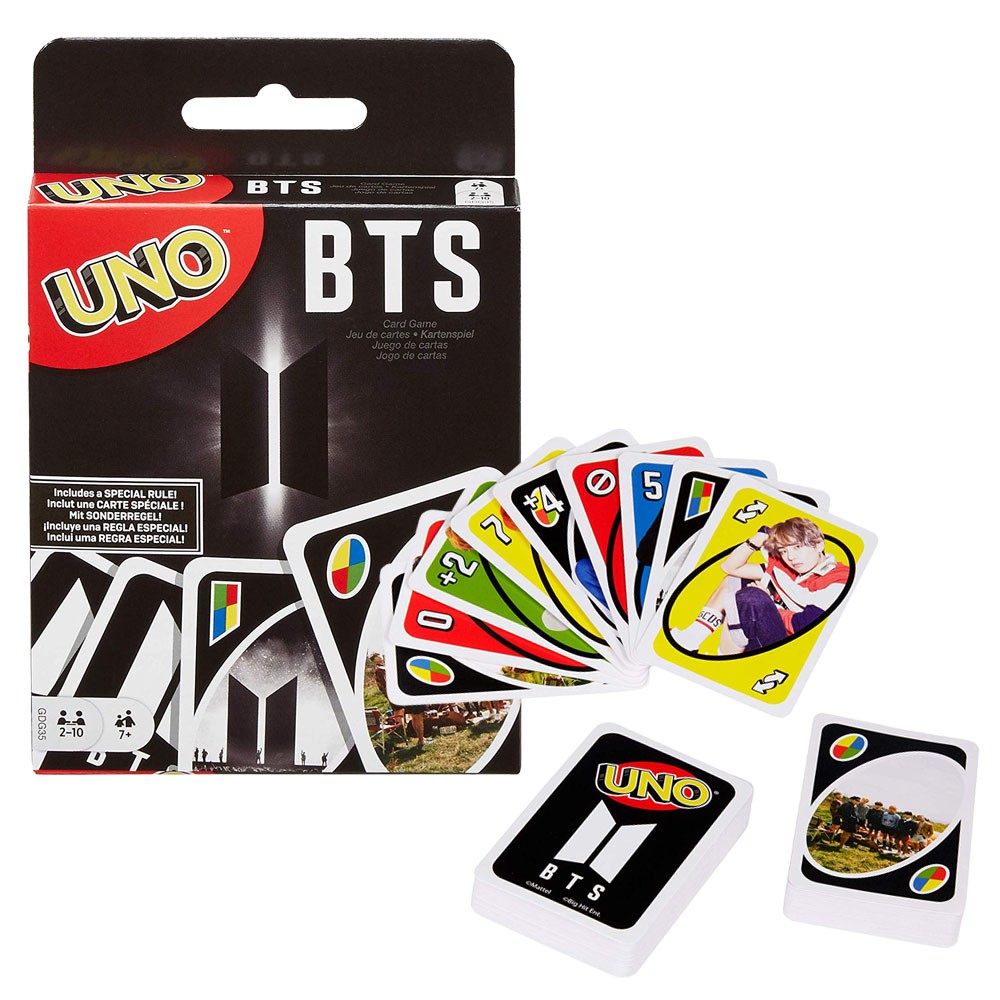 Jual Kartu Uno Bts K-Pop Bt21 Family Games Indonesia|Shopee Indonesia