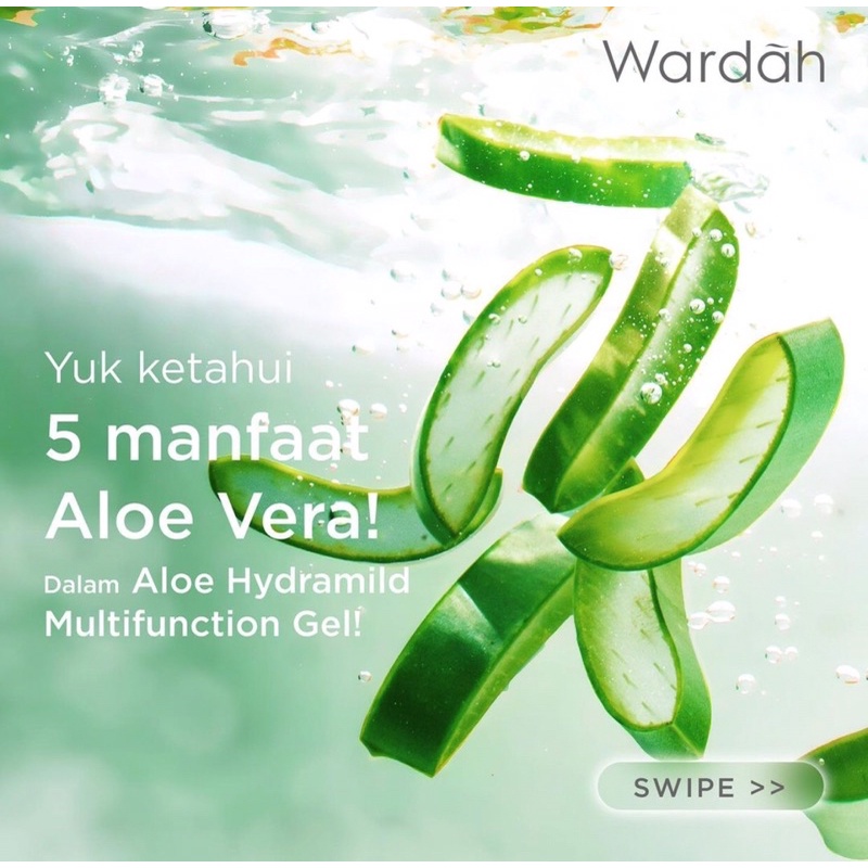 Wardah Nature Daily ALOE Hydramild Multifunction Gel 100ml