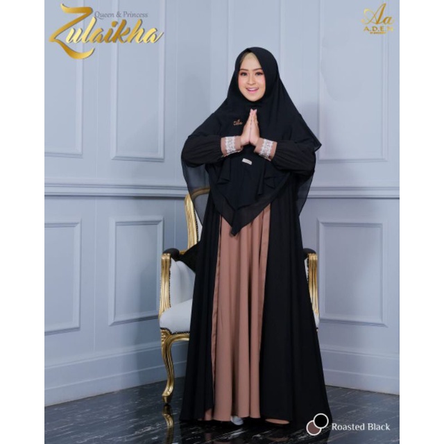 READY STOKK Gamis Zulaikha - Aden Hijab