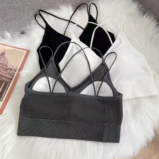 DF BR270 Bra Tanktop Wanita BH Olahraga Pakaian Dalam Wanita Import BH Tanpa Kawat Hight Quality