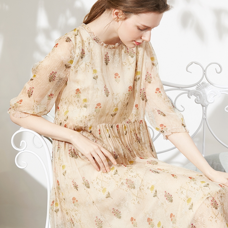 gaya busana  Eropa dan Amerika French perdagangan luar  