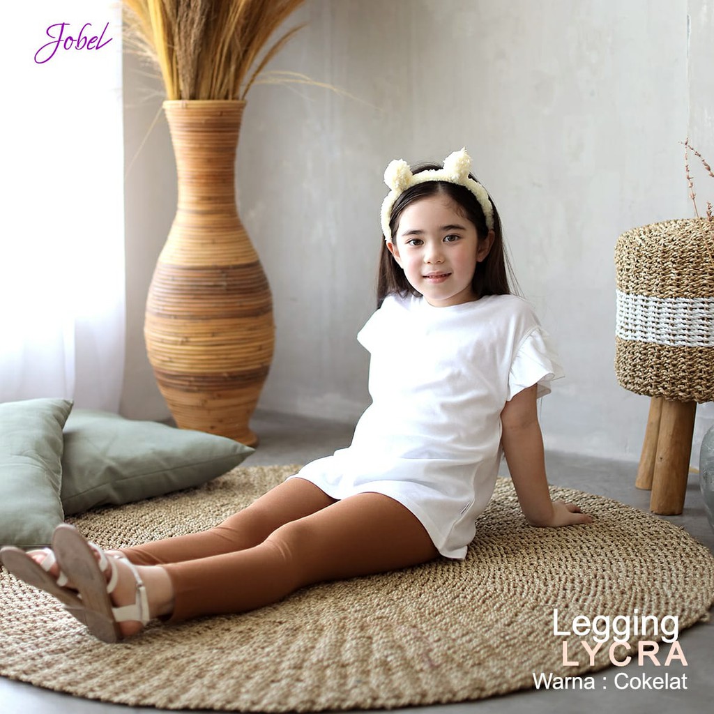 Jobel Legging Lycra - Celana Panjang Anak Perempuan