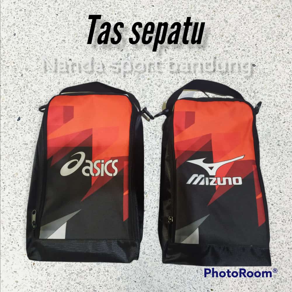 Tas sepatu jinjing selendang voli volly asics