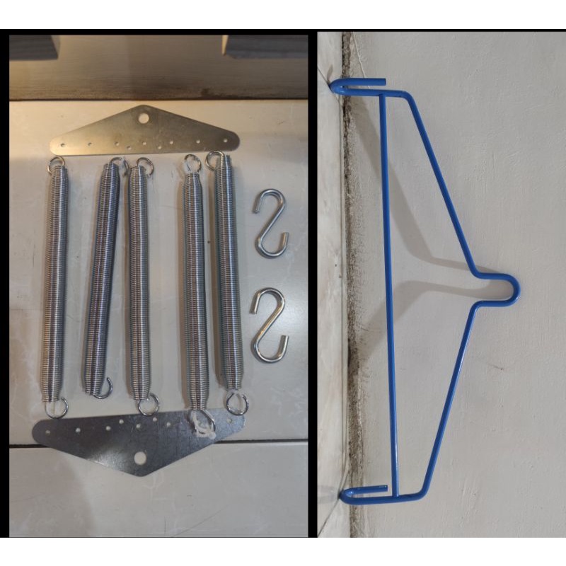 Per Pegas Dan Gantungan Besi Segitiga