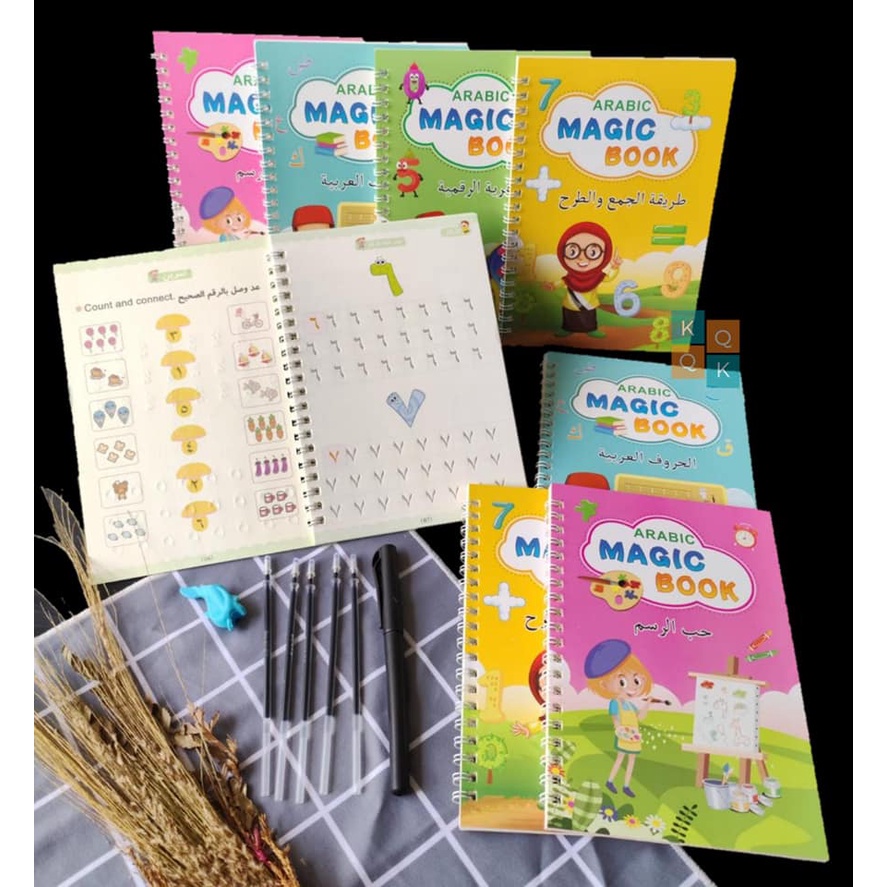 

Sank Magic Book Seri Hijaiyah/buku menulis hijaiyah
