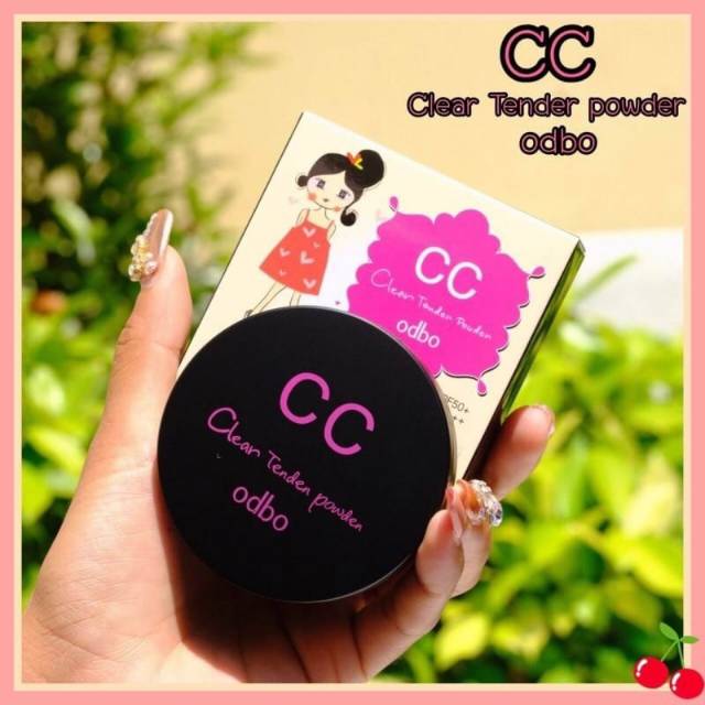 ODBO CC Clear Tender Powder SPF 50+ PA+++ #OD604 Thailand / Shimmer / Glowing / Cosmetic