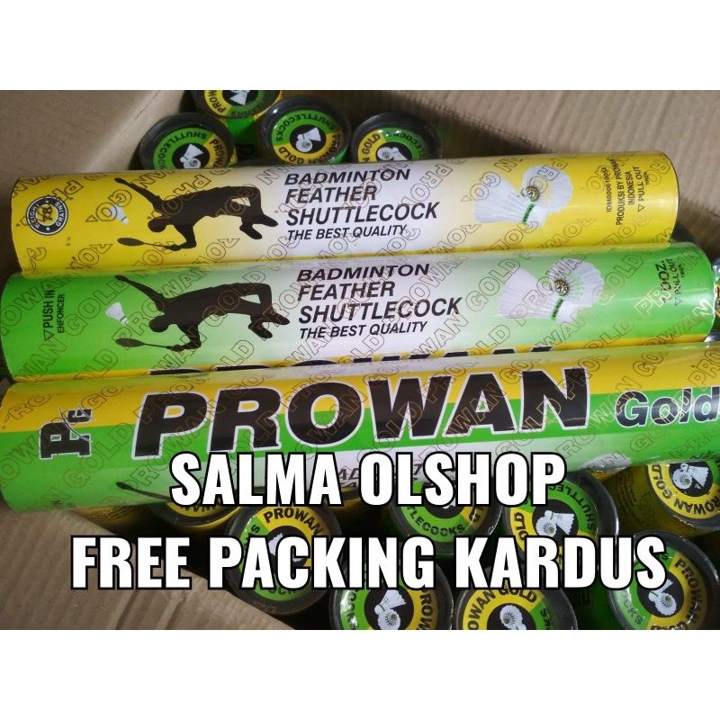 Prowan Gold Shuttlecock Original Kok Badminton
