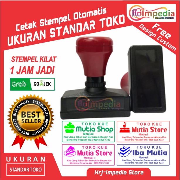 

Cetak Stempel Toko 2 Warna | Cetak Stempel Otomatis | Cetak Stempel Logo Custom