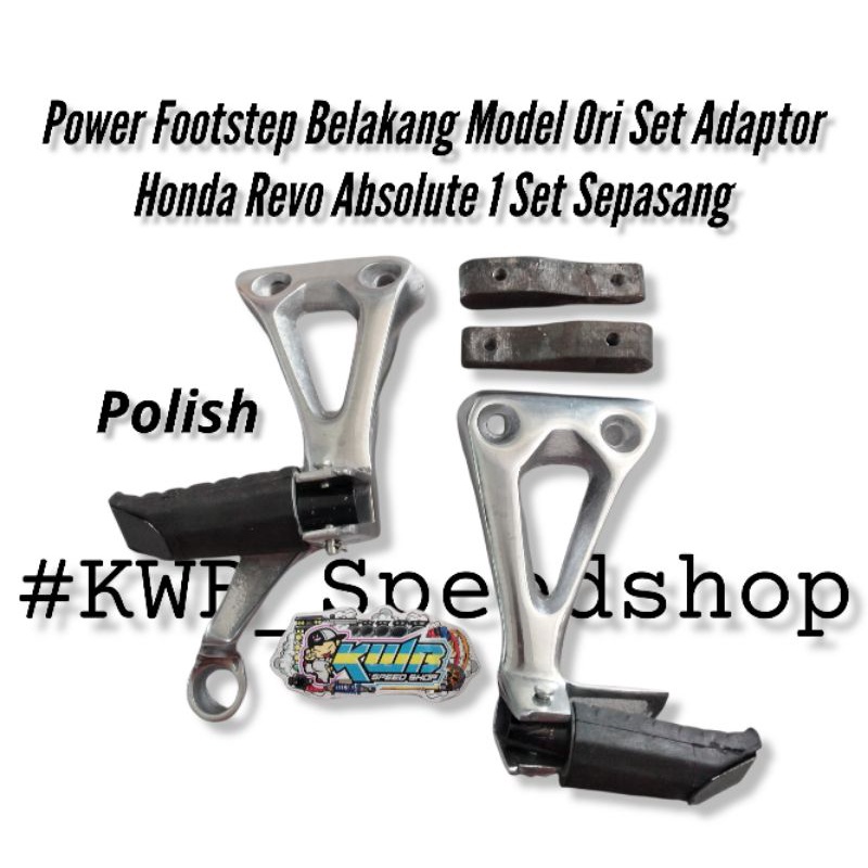 Postep footstep belakang absolute revo power footstep bostep postep revo absolute pnp CB GL MP Herex Tiger 1 set adaptor power footstep bostep poster revo sepasang