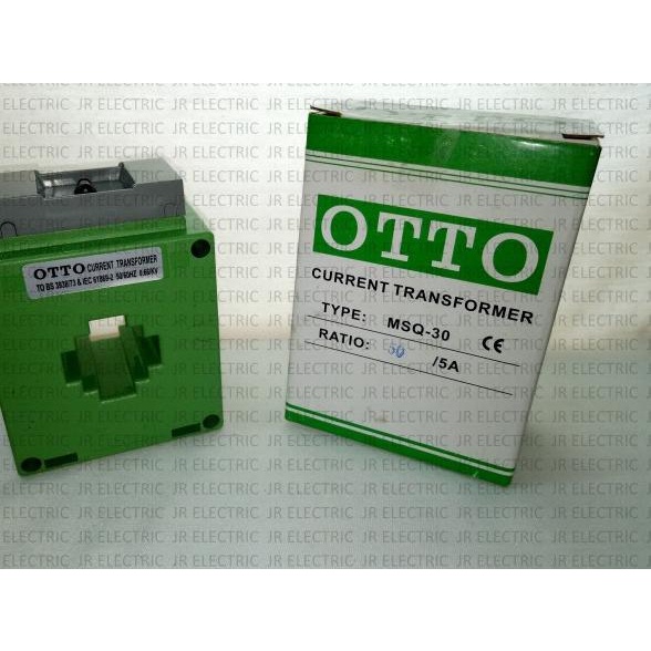 ► OTTO Current transformer CT MSQ-30 50/5A - CT-100/5A ☎