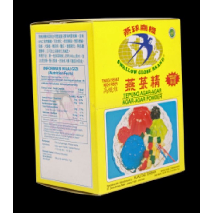 

Agar agar Swallow Globe