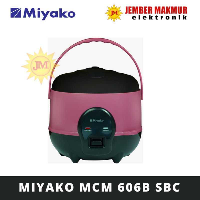 MAGIC COM MCM 606 B SBC panci nanoal mcm606bsbc 606 sbc miyako