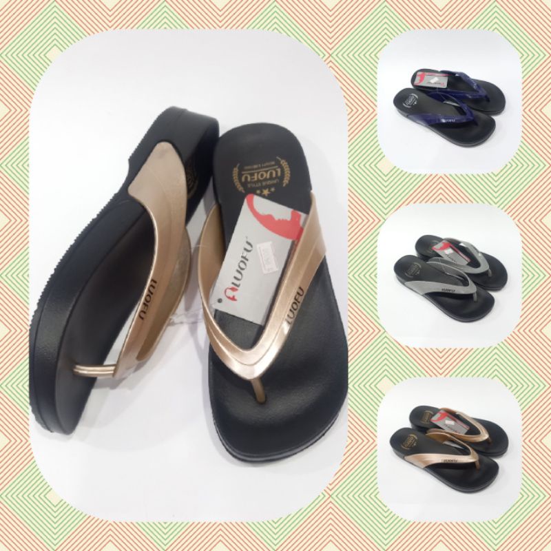 luofu E.7162 jepit wanita hitam