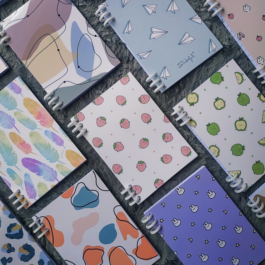 

BUKU TULIS NOTEBOOK A6 AESTHETIC PATTERN / NOTEBOOK / BUKU DIARY / BUKU JURNAL / BUKU CATATAN