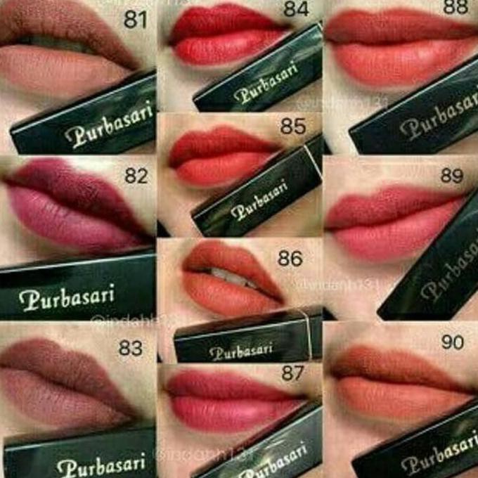 TERMURAH Lipstik Purbasari Matte Lipstick 81 95 21 September