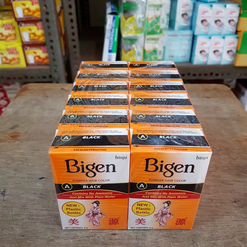 Bigen Powder Hair Dye Black 6g