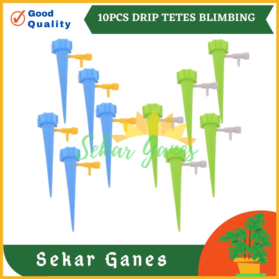 10pcs PAKET MURAH - DRIP TETES BOTOL Water Cone IRIGASI TETES Otomatis - DRIP TETES BOTOL