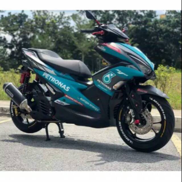 Decal aerox petronas desain