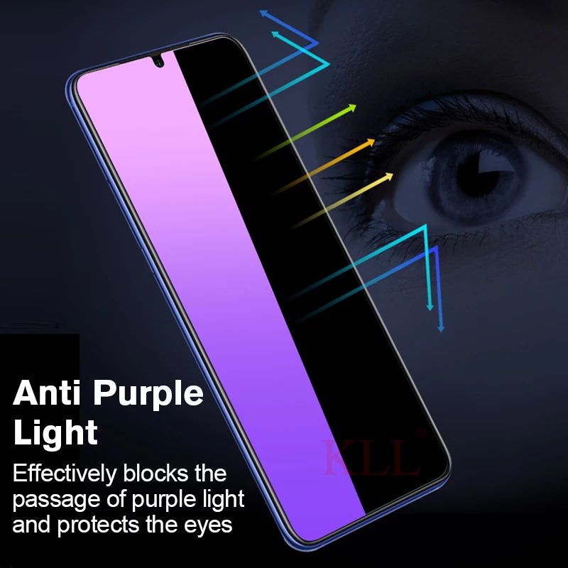 2IN1 TEMPERED GLASS ANTI BLUE LIGHT RAY LAYAR KAMERA XIAOMI REDMI NOTE 8 PRO 8PRO SCREEN PROTECTOR