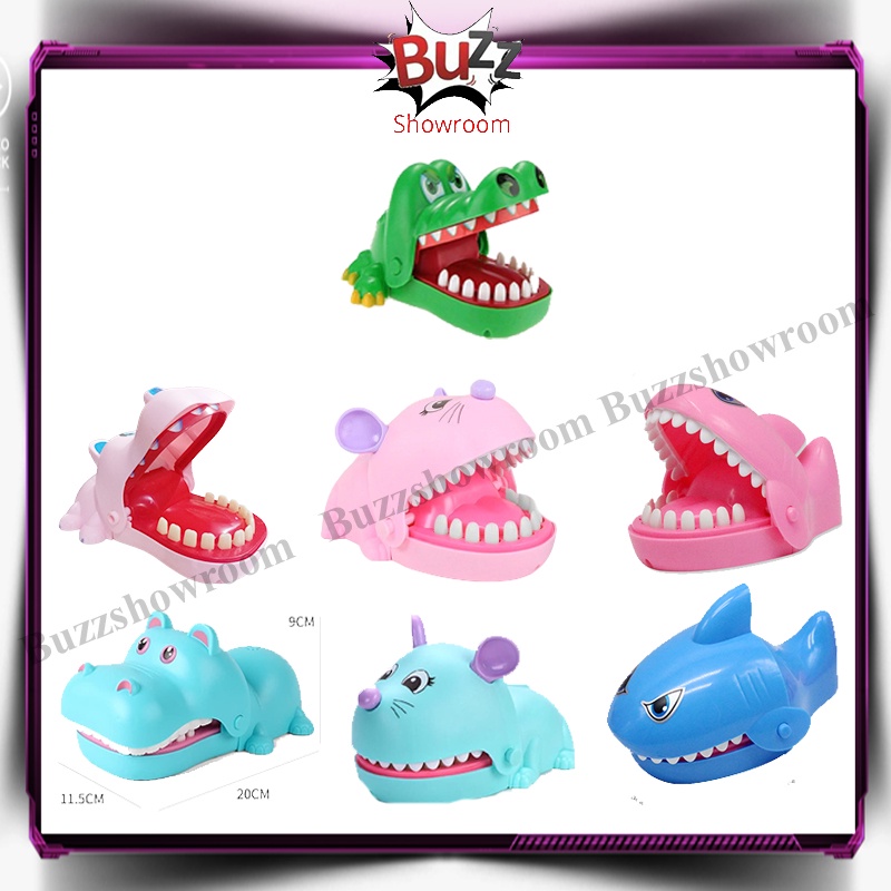 Crocodile Dentist Hippo Mouse SharkGame Toys - Mainan Anak Gigi Buaya Toy