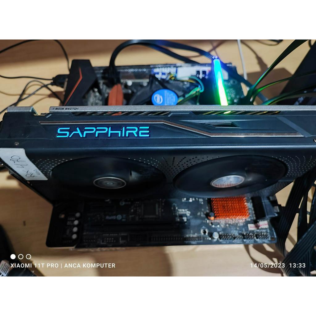 VGA CARD SAPHIRE NITRO RX 580 8GB 256BIT DDR5