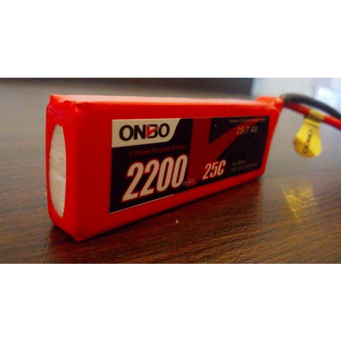 Lipo Battery 2s7.4v 2200mah 25-50c Onbo Nano Power Lc