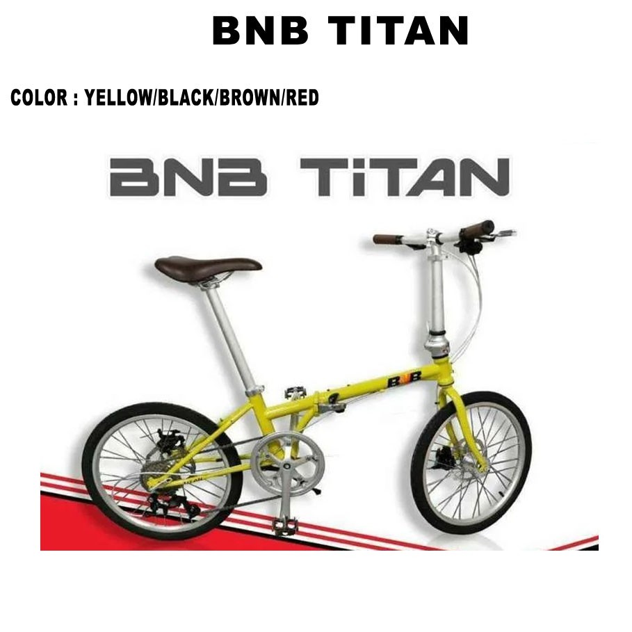 SEPEDA BNB LIPAT 20 INCH TITAN